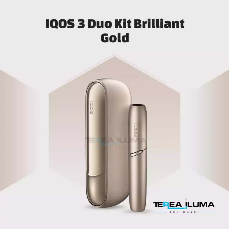 Buy IQOS 3 DUO Kit Brilliant Gold in Abu Dhabi & Dubai