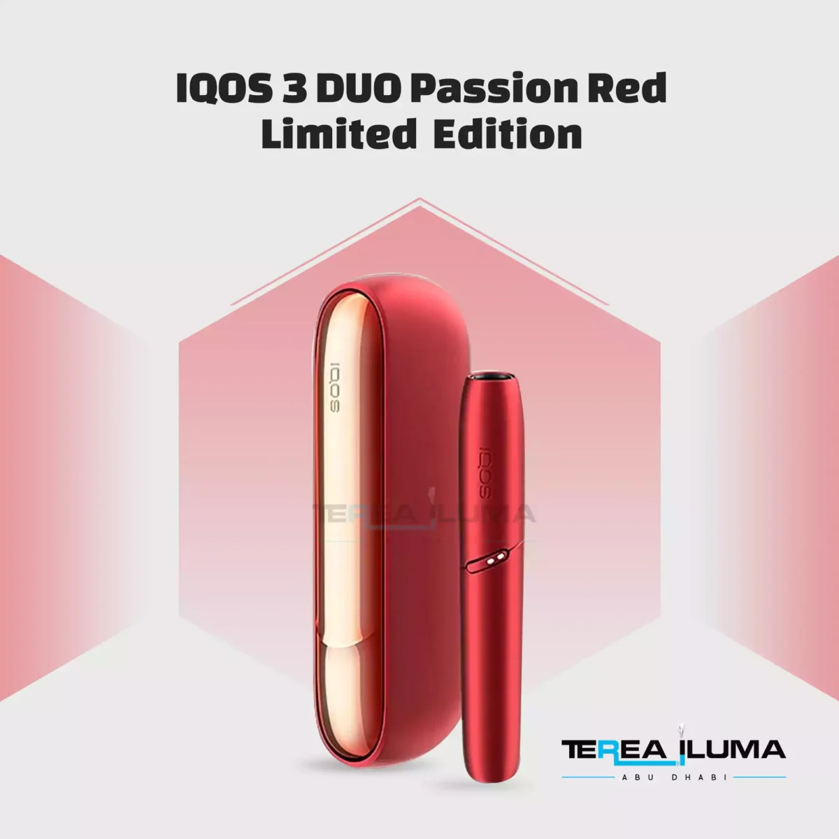 Buy Passion with the IQOS 3 DUO Kit Passion Red Limited Edition in abu dhabi