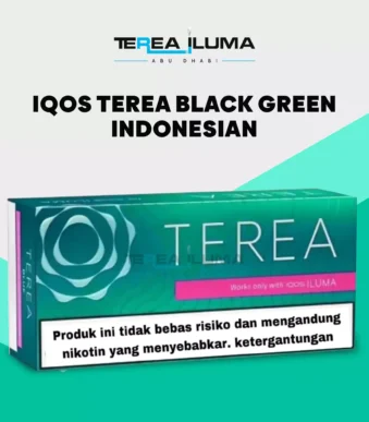 Buy IQOS Terea Black Green Indonesian in Abu Dhabi & Dubai