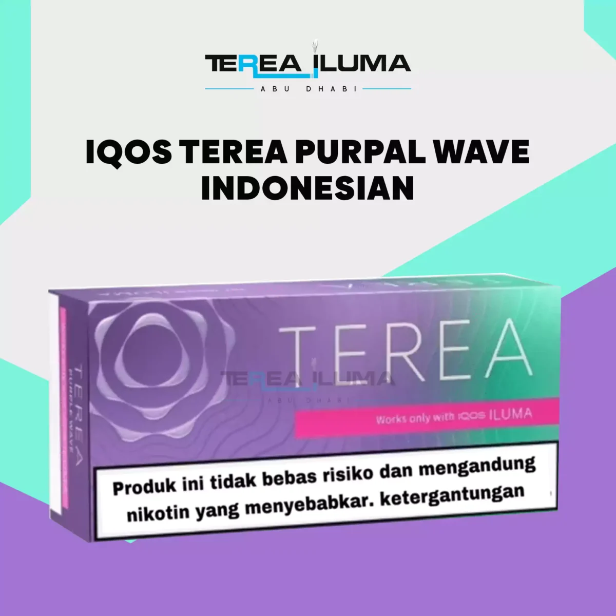 Buy IQOS Terea Purple Wave Indonesian in Abu Dhabi & Dubai