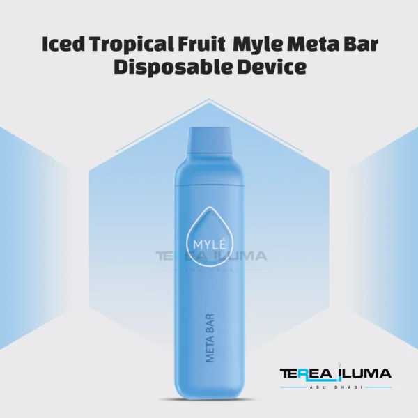 Iced Tropical Fruit Myle Meta Bar Disposable Device in abu dhabi & Dubai UAE