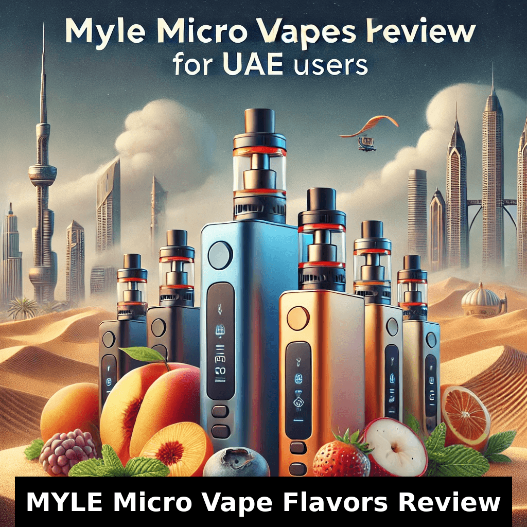 MYLE Micro Vape Flavors Review for UAE Users