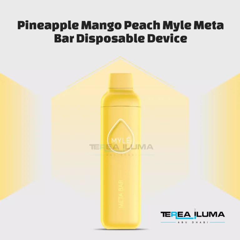 Pineapple Mango Peach Myle Meta Bar Disposable Device in Abu Dhabi & Dubai UAE