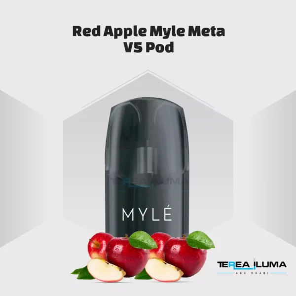 Buy Red Apple Myle Meta V5 Pod in Abu Dhabi & Dubai UAE