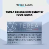 IQOS TEREA Balanced Regular Japan carton with ten packs of twenty sticks visible