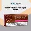 IQOS TEREA Bronze Italy stick pack with bronze and gold packaging accents