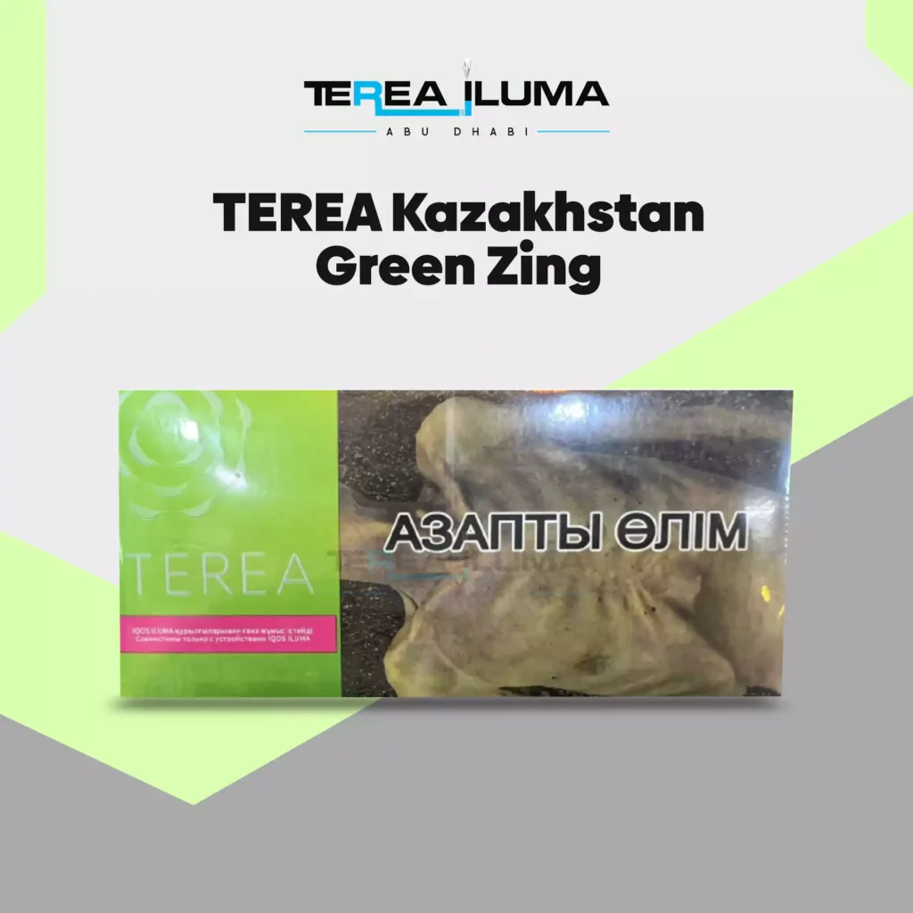 IQOS TEREA Green Zing Kazakhstan