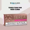 IQOS TEREA Teak Italy carton with its Italy edition nutty tobacco branding