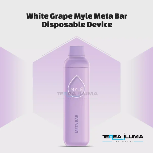 Buy White Grape Ice Myle Meta Bar Disposable Device in Abu Dhabi & Dubai