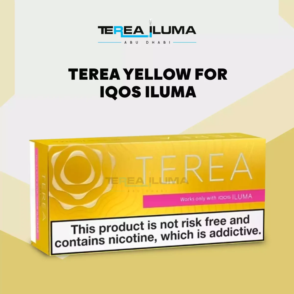 Buy IQOS Terea Yellow Online in Abu Dhabi & Dubai UAE