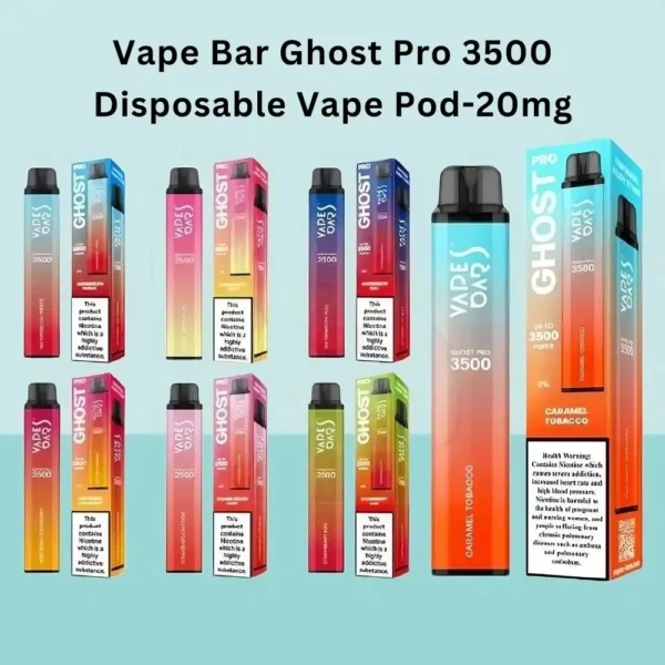 Buy Vape Bar Ghost Pro 3500 Online in Abu Dhabi & Dubai UAE