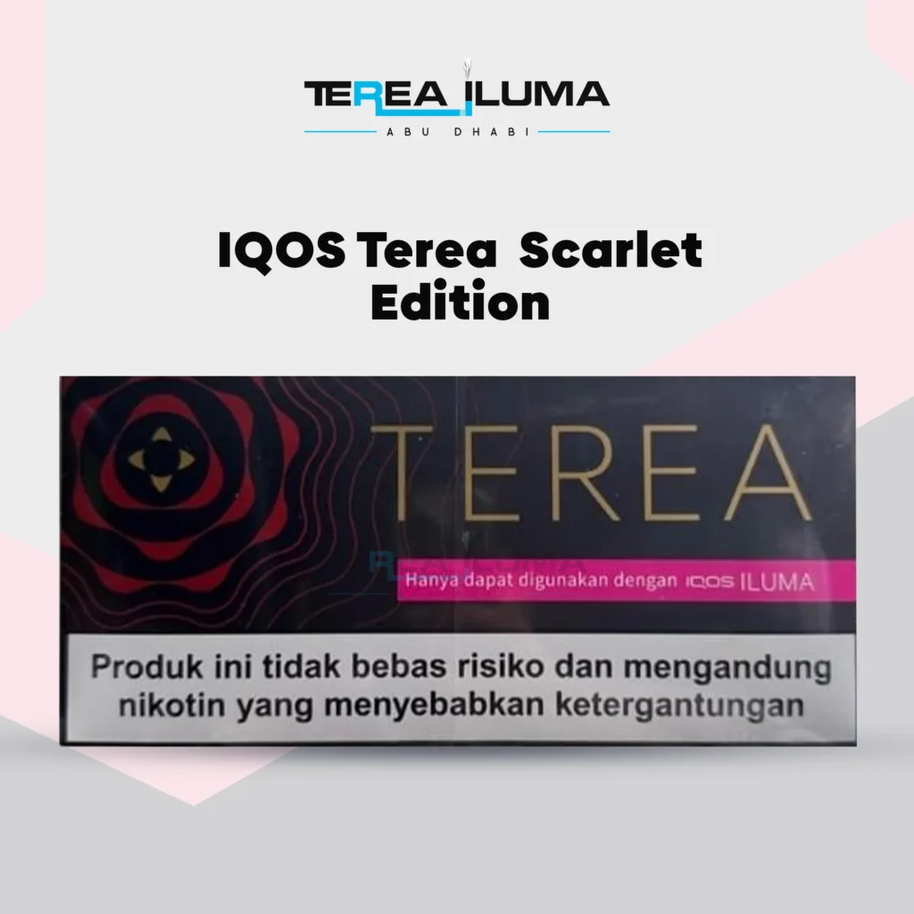 IQOS Terea Scarlet Edition Indonesian