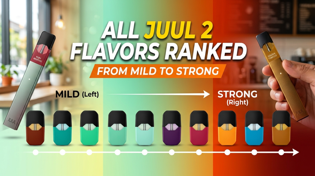 Juul 2 Flavors ranked mild to strong guide for uae