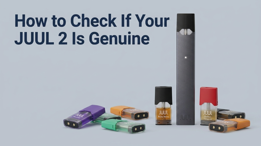 how to know if the juul device is genuine or not in UAE