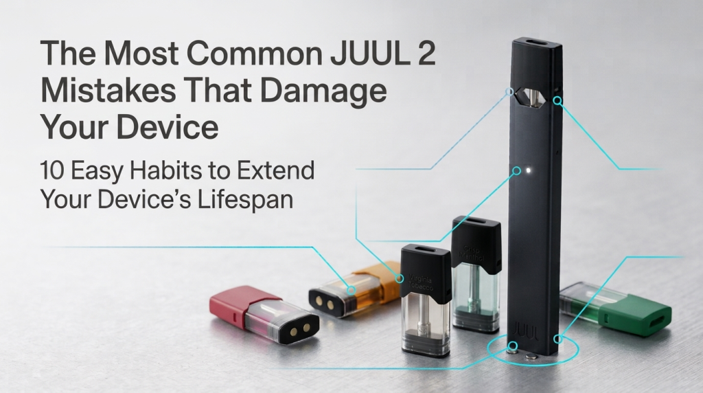Most common juul2 mistake that damage the device and their solution in uae